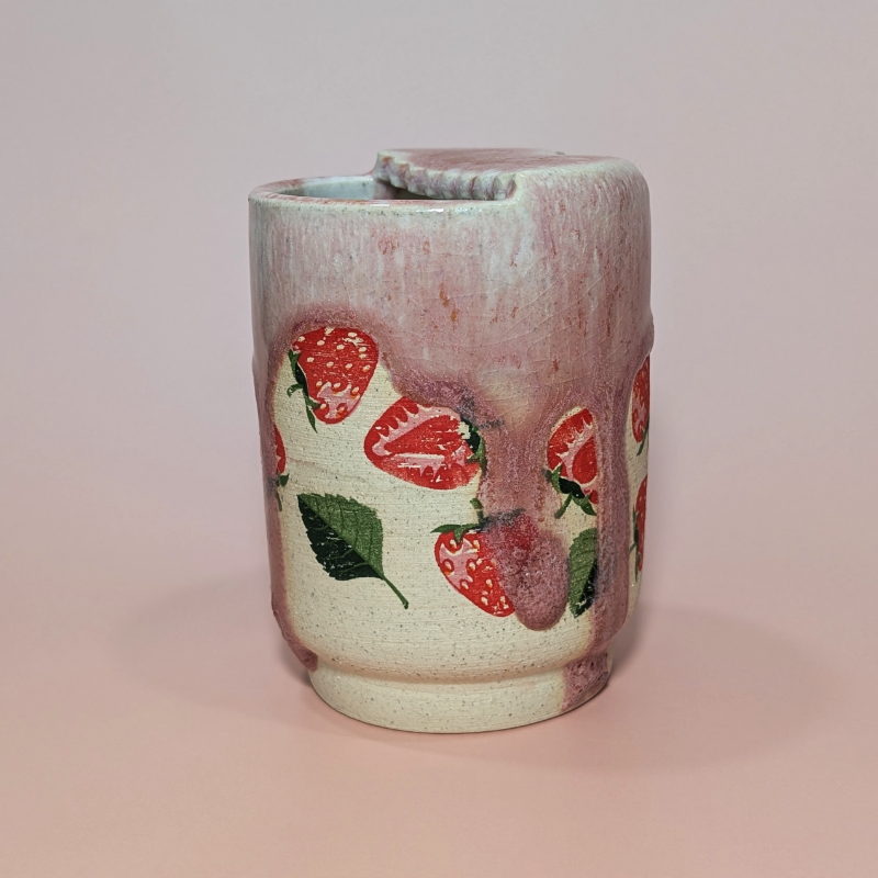 Strawberry Sippy Cup