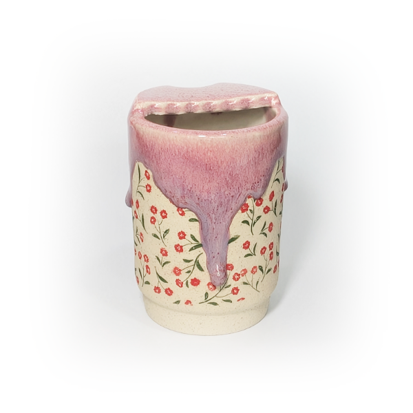 Red Poppies Sippy Cup