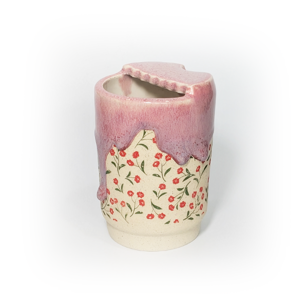 Red Poppies Sippy Cup