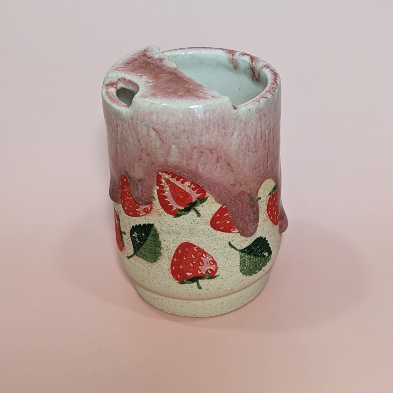 Strawberry Sippy Cup
